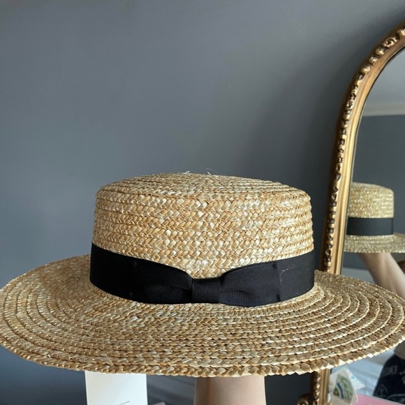 LACK OF COLOR - Spencer Natural Boater Hat - Picture 5 of 8